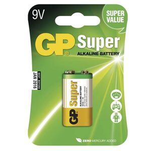 Alkalická batéria GP 9V, blister 1ks