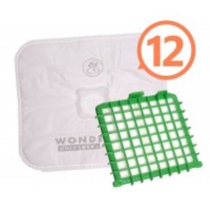Vrecká Rowenta Wonderbag Universal 12 ks + orig. HEPA filter