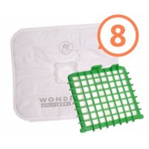Vrecká Rowenta Wonderbag Universal 8 ks + orig. HEPA filter